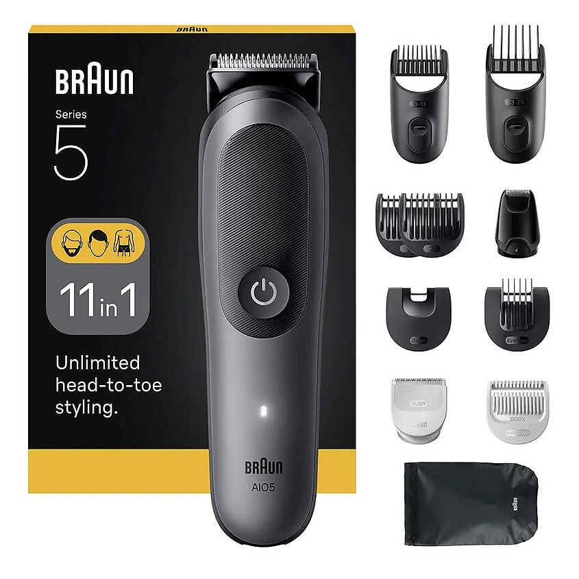 BRAUN Универсальный триммер 11-in-1 Series 5 AIO5560 – фото 2