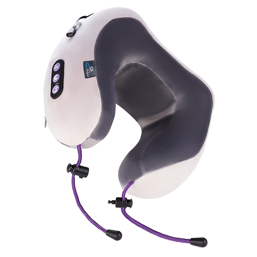 CS MEDICA Подушка массажная роликовая беспроводная для шеи VibraPulsar CS-cr4 DUAL RELAX – фото 4