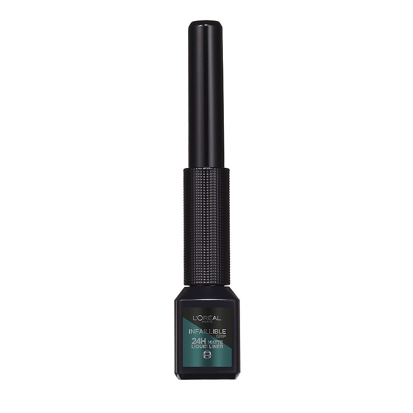 L'ORÉAL PARIS Матовая подводка для глаз Infaillible Grip 24h Matte Liquid Liner, № 04, Изумрудный, 3 г – фото 1