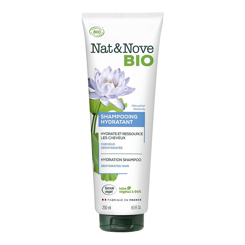 KERANOVE Шампунь для обезвоженных волос с экстрактом лилии Nat & Nove Bio Shampoo – фото 2