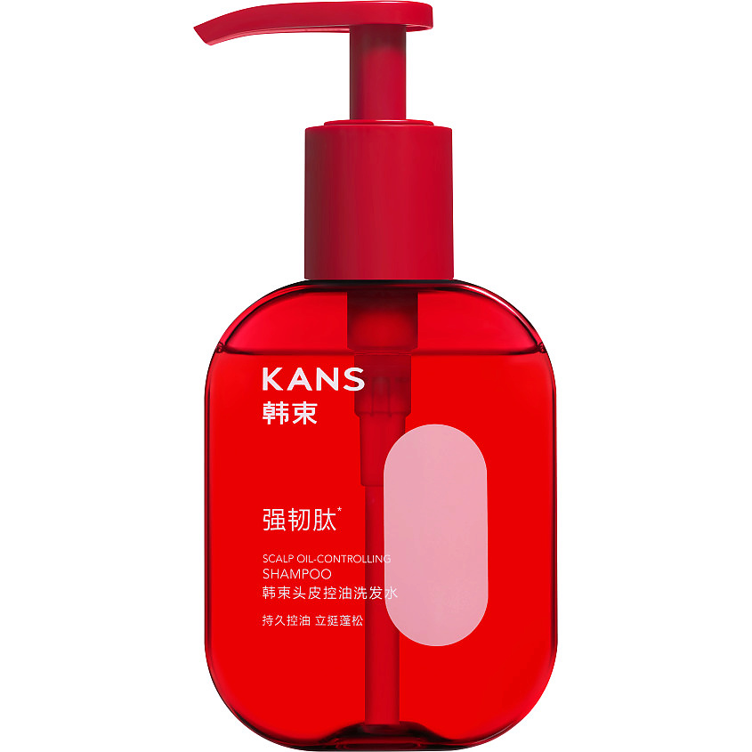 KANS Шампунь для жирной кожи головы и волос с anti-age пептидами Scalp Oil-Controlling Shampoo – фото 1