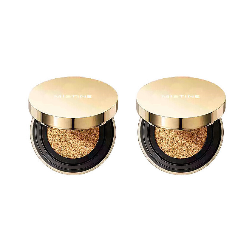 MISTINE Набор из двух кушонов Gold Perfect Cover Cushion Duo Set – фото 1