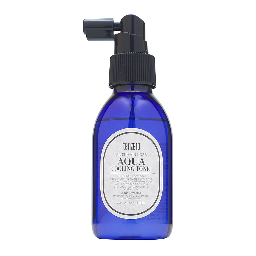 TENZERO Охлаждающий тоник от выпадения волос с гиалуроновой кислотой Anti-hairloss Aqua – фото 1