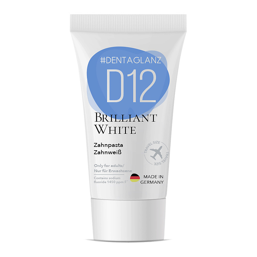 #DENTAGLANZ  Зубная паста D12 Brilliant White – фото 2