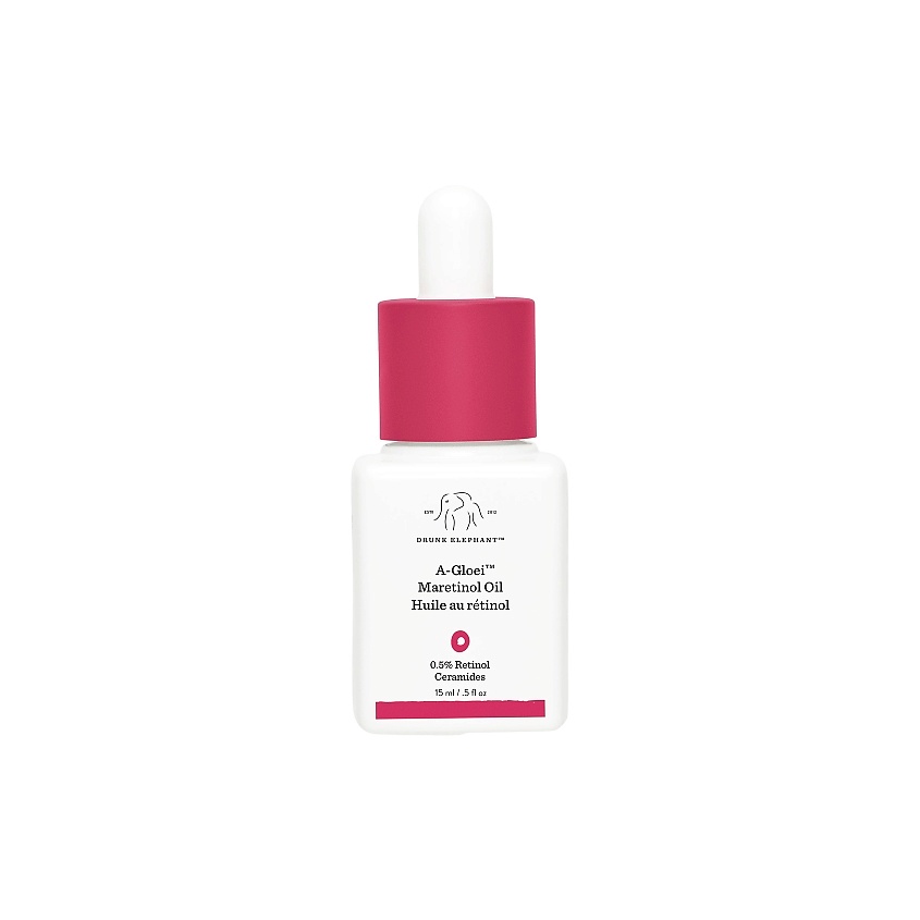 DRUNK ELEPHANT Масло Maretinol с ретинолом и марулой A-Gloei Maretinol Oil 0.5% Retinol Ceramides – фото 1