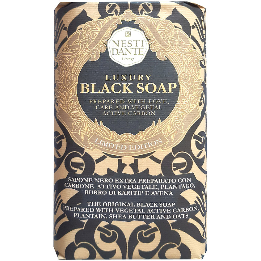 NESTI DANTE Мыло Luxury Black Soap – фото 1