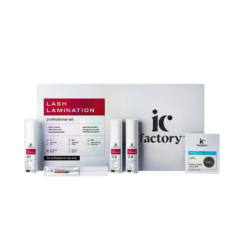 IC FACTORY Набор для ламинирования ресниц LASH LAMINATION – фото 1