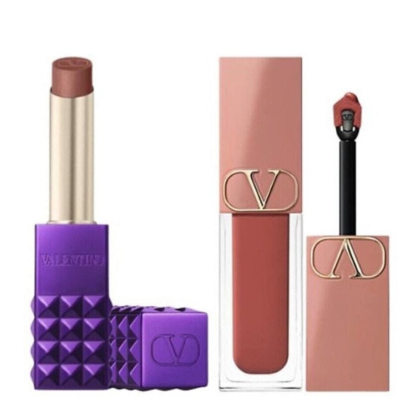 VALENTINO Набор: Помада Spike Shimmer Stick + Помада-румяна Liquirosso 2 in 1 Soft Matte – фото 1