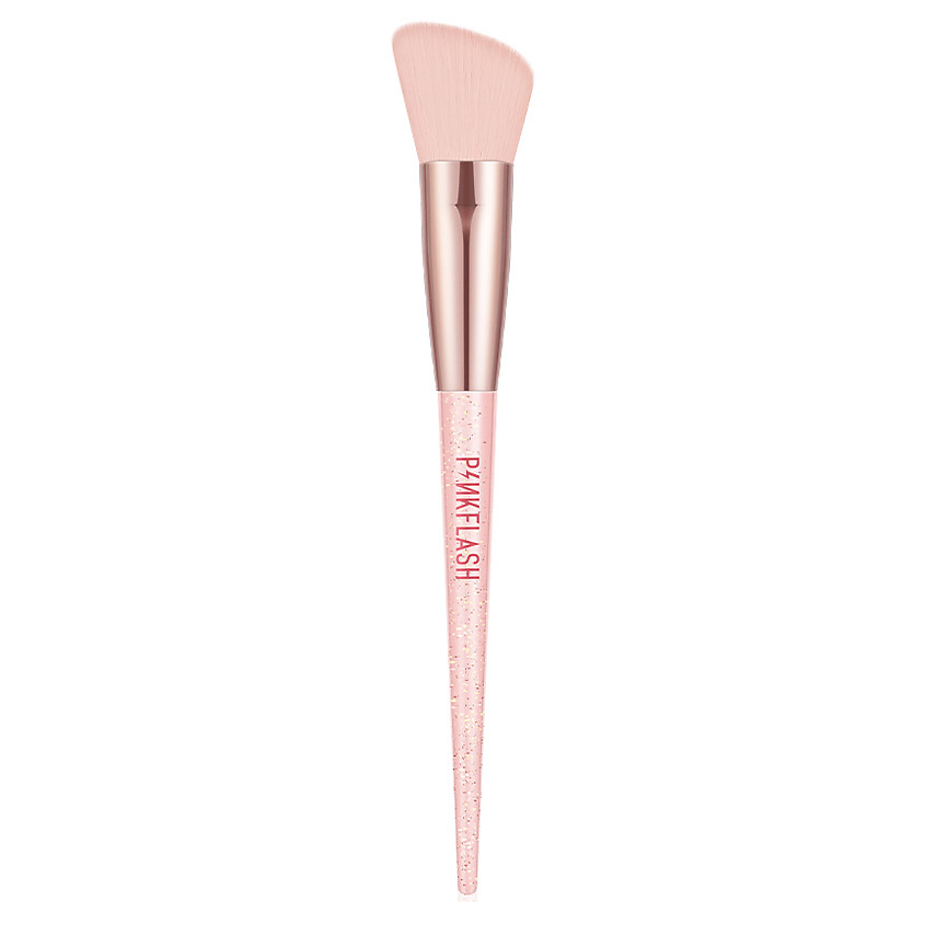 PINK FLASH Кисть скошенная для контуринга "Contour brush" – фото 1
