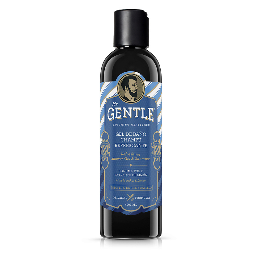 MR. GENTLE Шампунь и гель для душа освежающий – фото 2