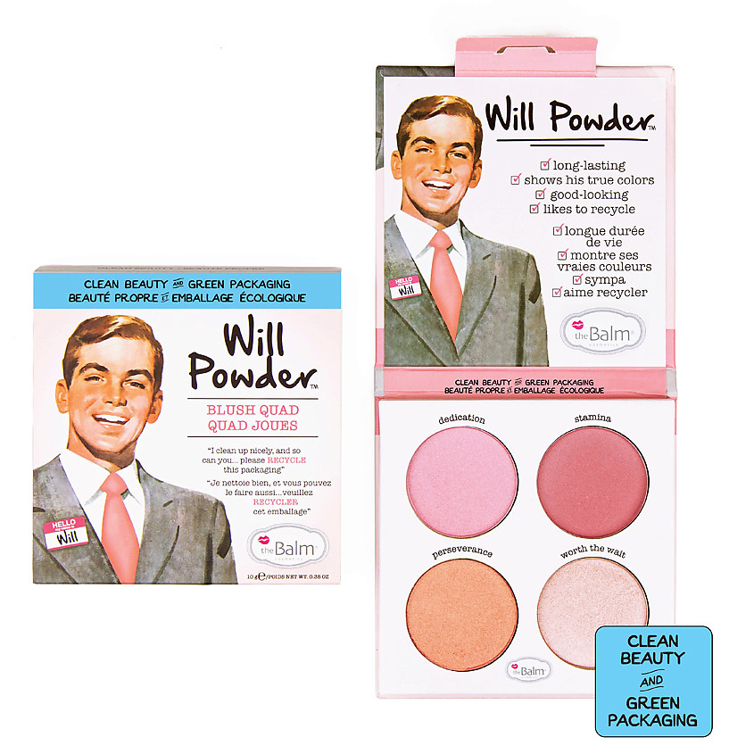 THEBALM Палетка румян для лица Will Powder – фото 1