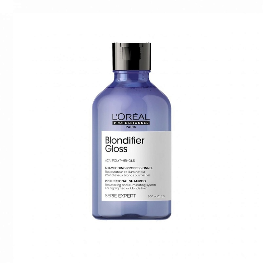 L'OREAL PROFESSIONNEL Шампунь Blondifier Gloss  для яркости осветленных и мелированных волос – фото 2
