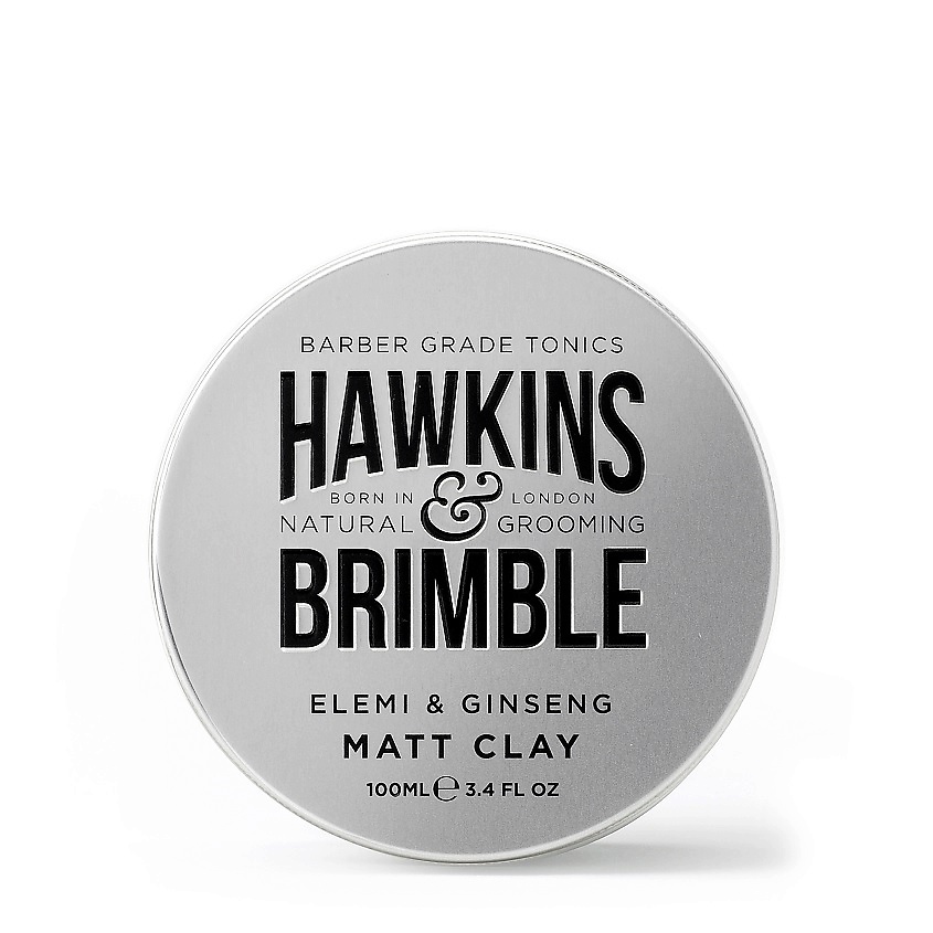 HAWKINS & BRIMBLE Глина для укладки волос с матовым финишем Elemi & Ginseng Matt Clay – фото 1