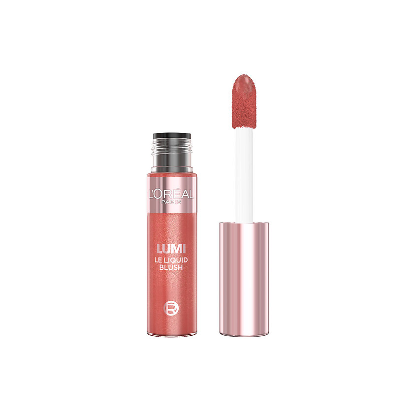 L'ORÉAL PARIS Жидкие румяна для лица Lumi, № 630 Glowy True Rose, 10 мл – фото 1