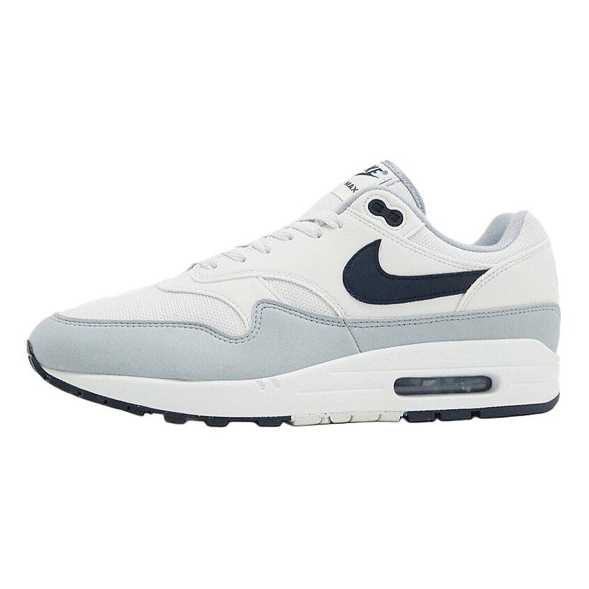 NIKE Кроссовки Air Max 1 Platinum Tint Dark Obsidian, цвет: Серый, размер: 42 – фото 1