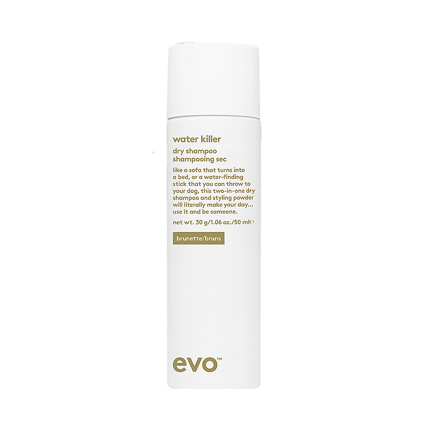 EVO полковник су[хой] брю[нет] сухой шампунь-спрей water killer dry shampoo brunette – фото 2