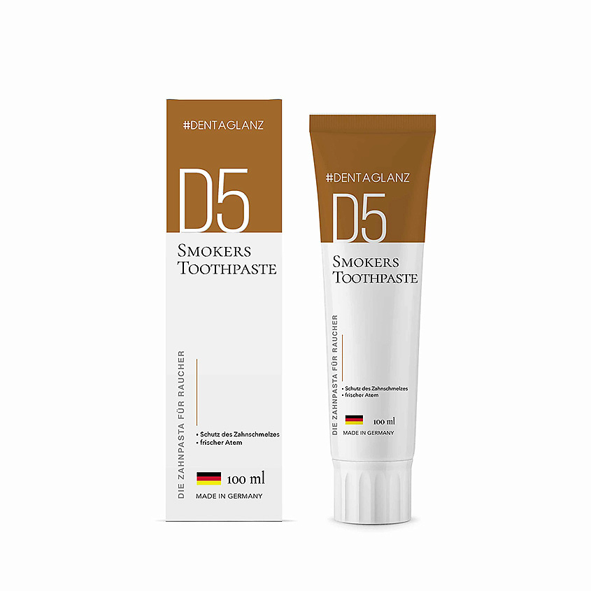 #DENTAGLANZ  Зубная паста D5 Smokers Toothpaste – фото 2