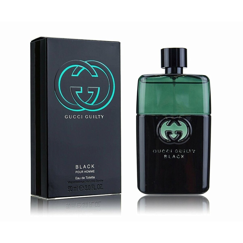 GUCCI Туалетная вода Guilty Black Pour Homme, 90 мл купить по цене