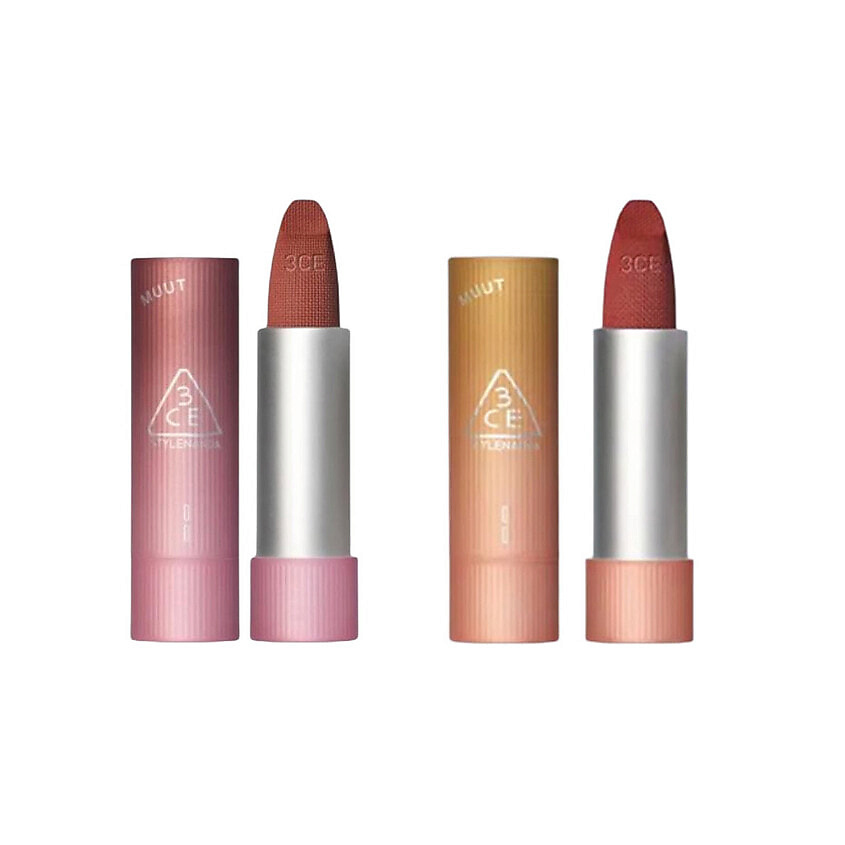 3CE Набор матовых помад для губ [3CE X MUUT] Cashmere Hug Lipstick – фото 1