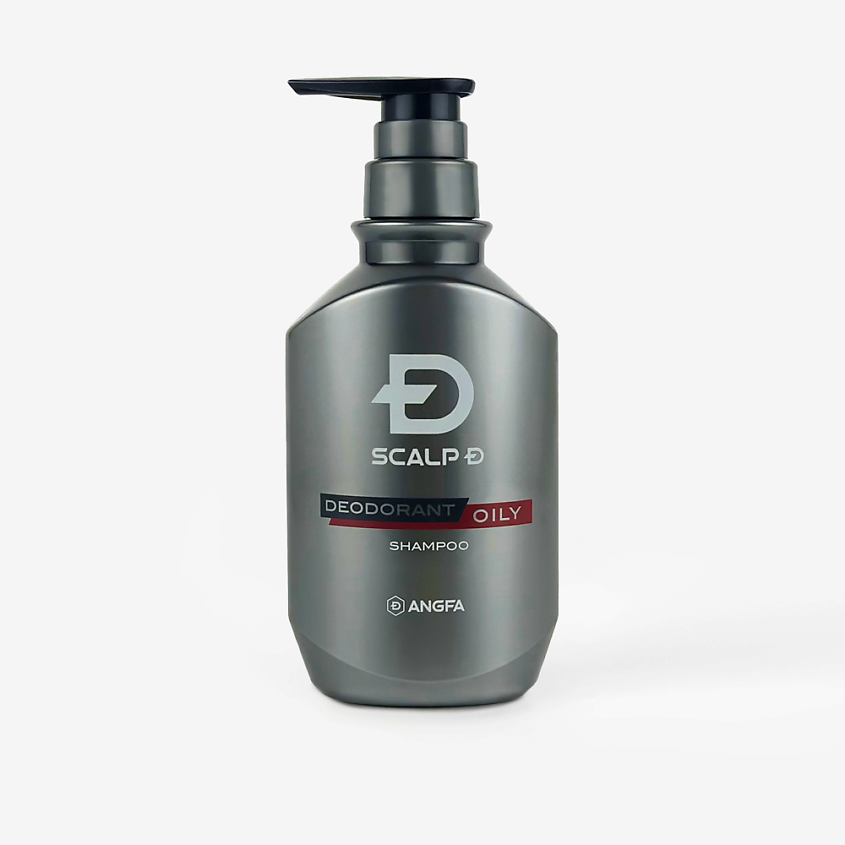 ANGFA Мужской японский шампунь для глубокой очистки волос «Scalp D DEODORANT OILY shampoo» – фото 1