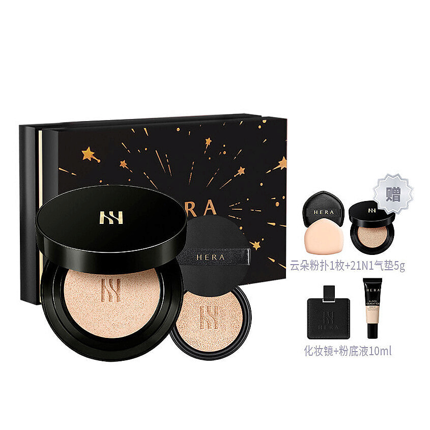 HERA Набор Black Cushion Foundation 24H Cover Fit Set – фото 1