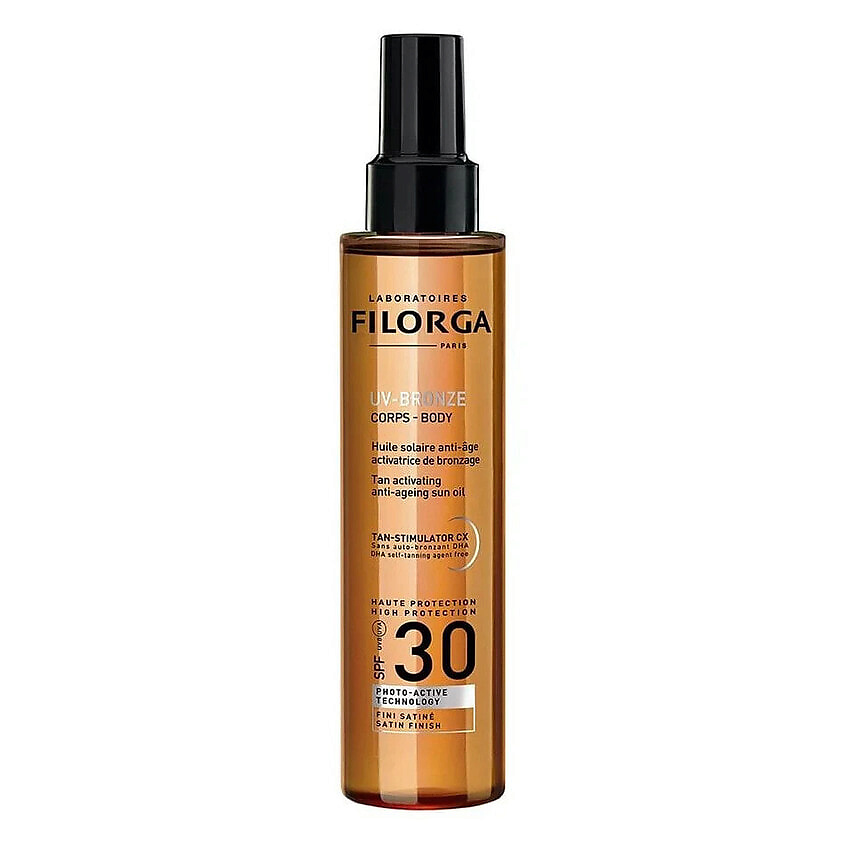 FILORGA Солнцезащитное масло-спрей UV Bronze SPF30 Body Oil – фото 1