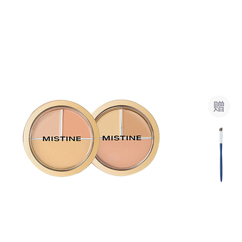MISTINE Палетка кремовых консилеров Silky Flawless Concealer – фото 1