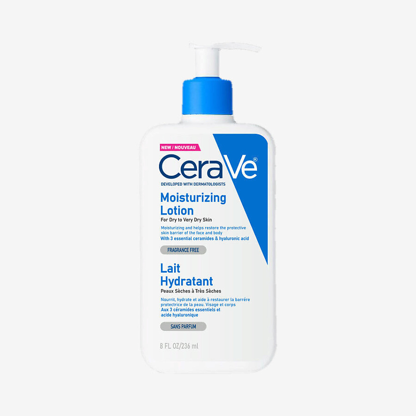 CERAVE Лосьон увлажняющий с церамидами For Dry to Very Dry Skin – фото 1