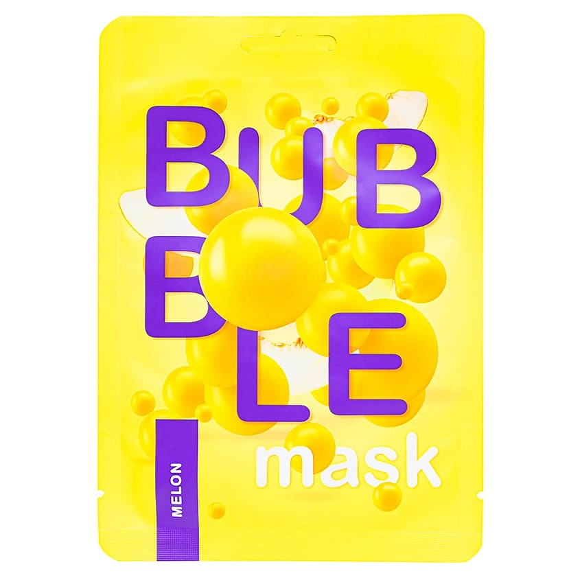 UNICORNS APPROVE Пузырьковая маска для лица с экстрактом дыни Melon Bubble Mask Post – фото 1