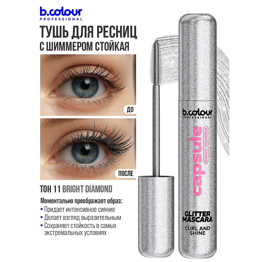 B.COLOUR PROFESSIONAL Набор косметики для макияжа подарочный CAPSULE SEI BELLA – фото 4