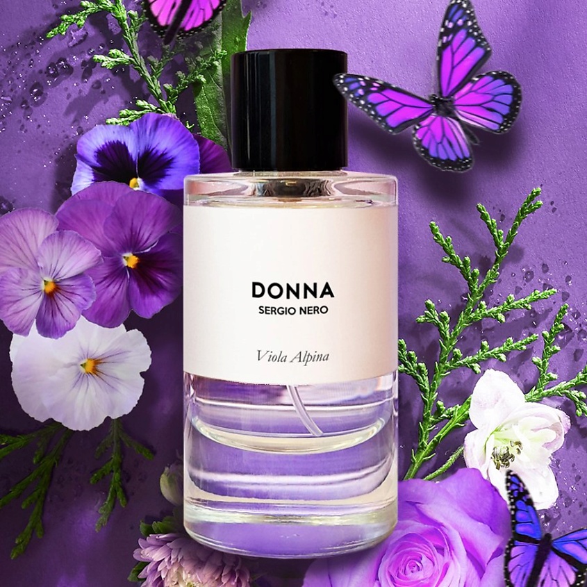 SERGIO NERO Парфюмерная вода DONNA Viola Alpina – фото 3