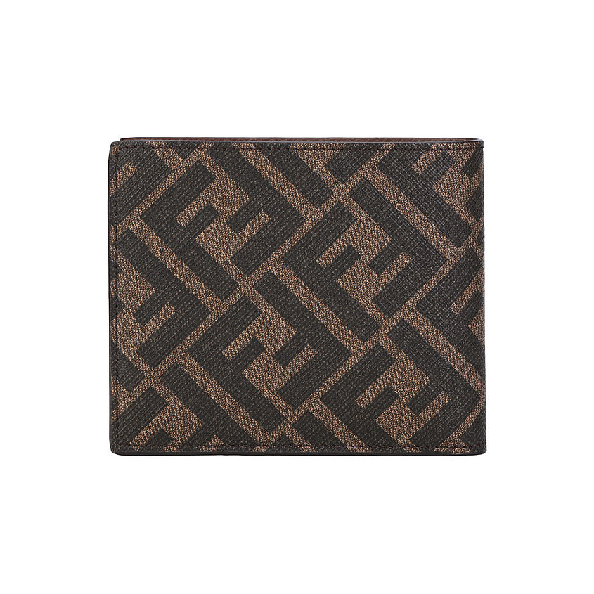 FENDI Мужской кошелек Logoed Fabric Wallet – фото 5