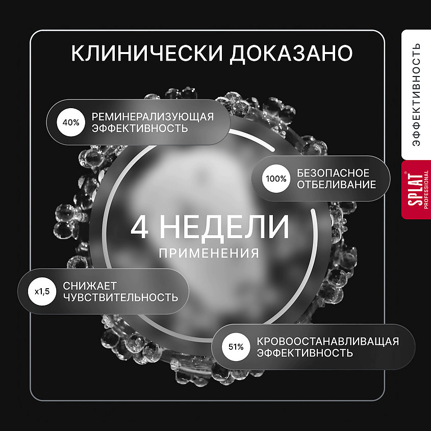 SPLAT Зубная паста "Отбеливание Плюс" Professional White Plus, 100 мл – фото 8