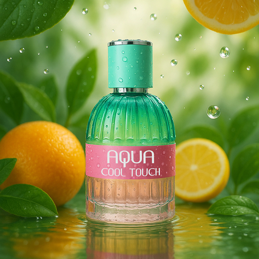 EUROLUXE Туалетная вода Aqua Cool touch женский – фото 3