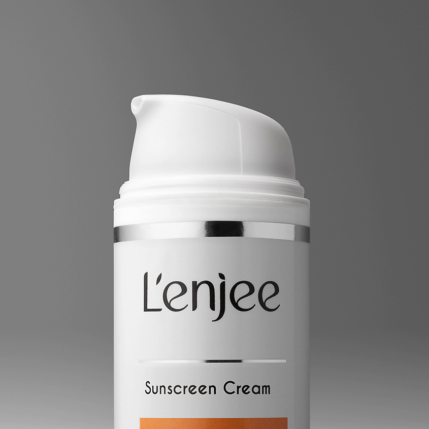 L'ENJEE Солнцезащитный крем для лица SPF 50 увлажняющий с ниацинамидом – фото 3