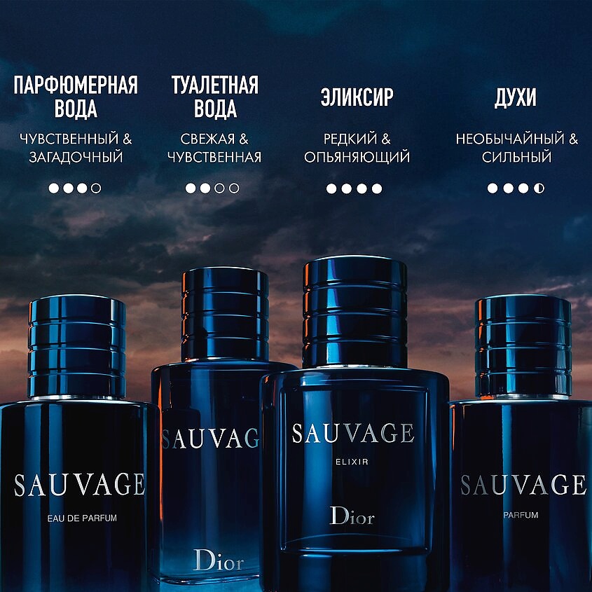 DIOR Sauvage Eau De Parfum купить по цене 9600₽ в ЛЭТУАЛЬ