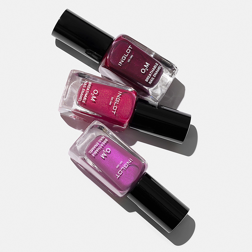 INGLOT Лак для ногтей O2M Breathable Nail Enamel, № 689, 11 мл – фото 4