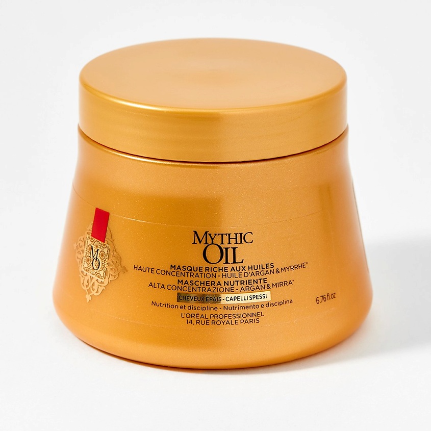 L'OREAL PROFESSIONNEL Питательная маска для плотных волос Mythic Oil – фото 4