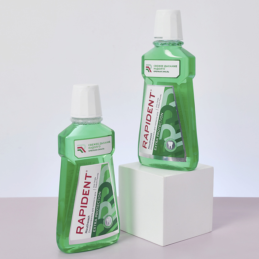 RAPIDENT Ополаскиватель для полости рта «Extra protection» – фото 3