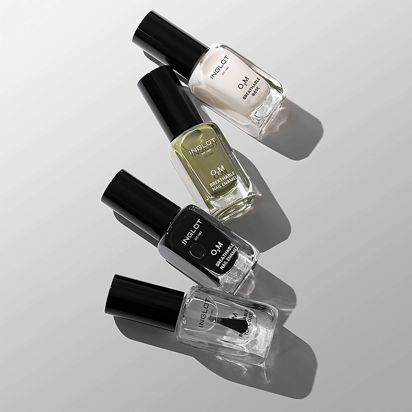 INGLOT Лак для ногтей O2M Breathable Nail Enamel, № 424, 11 мл – фото 4