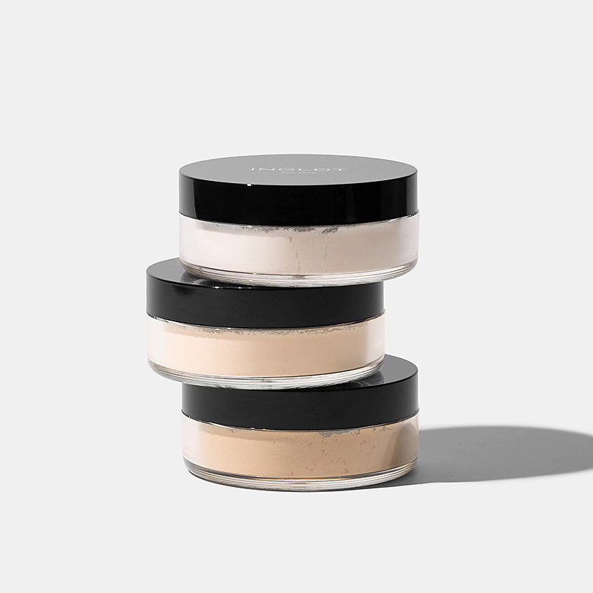 INGLOT Пудра для кожи вокруг глаз разглаживающая Smoothing Under Eye Powder – фото 5