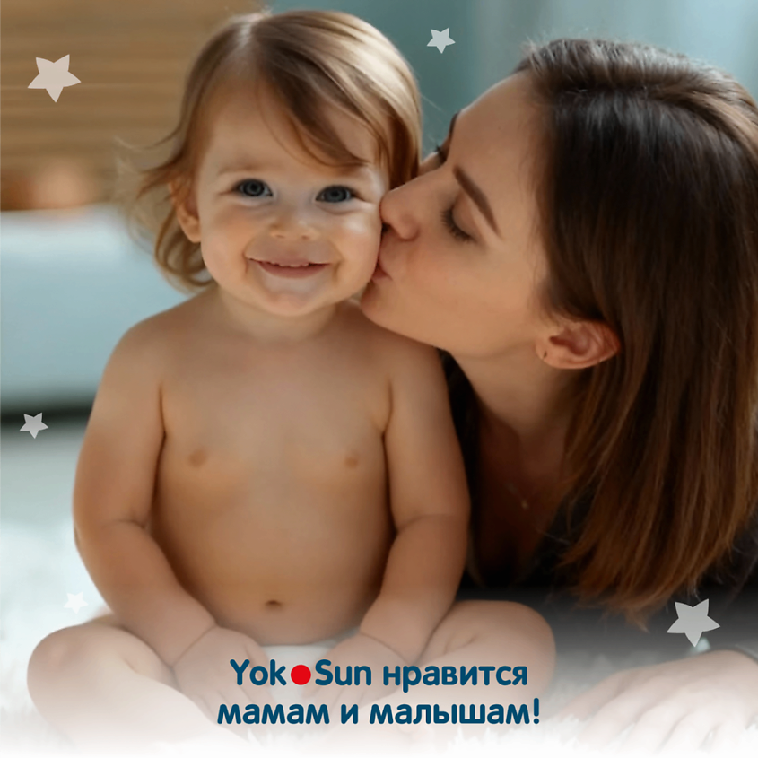 YOKOSUN Подгузники Premium M (5-10 кг) – фото 12