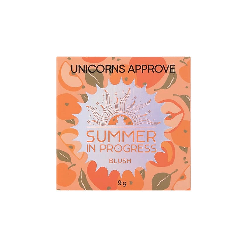 UNICORNS APPROVE Румяна лето в разгаре Summer In Progress Blush, 002 Apple sider, 9 г – фото 2