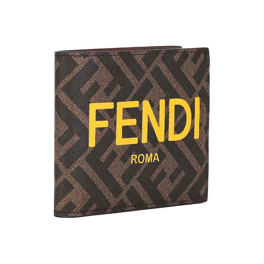 FENDI Мужской кошелек Logoed Fabric Wallet – фото 3
