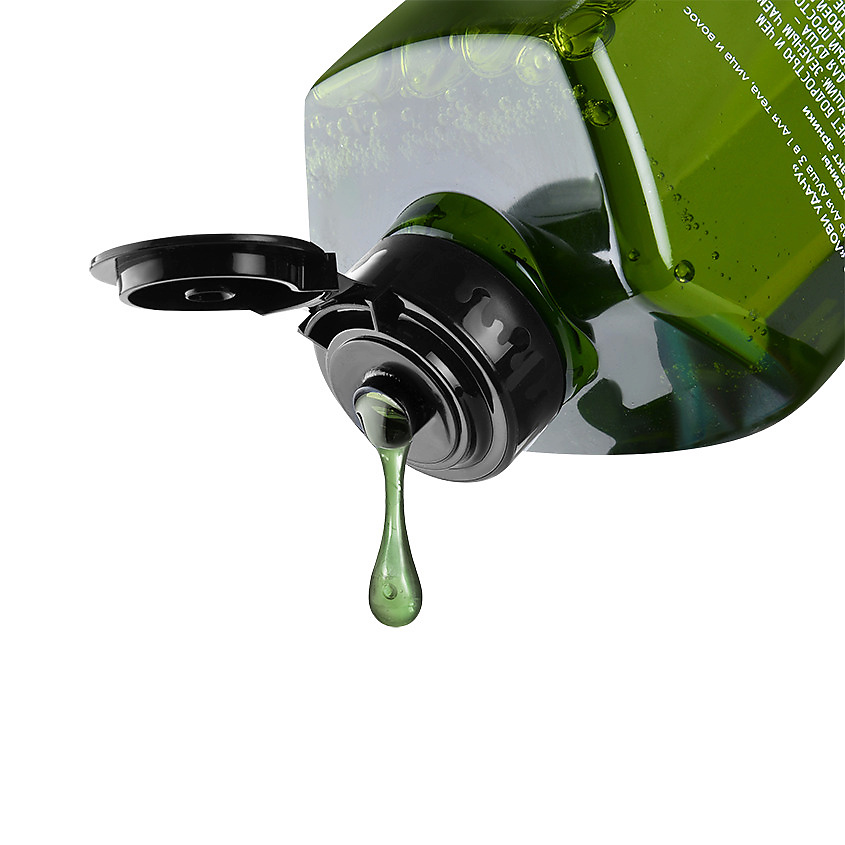 DOLCE MILK Гель для душа 3 в 1 Лови удачу Green Win-Win Musk Green Tea – фото 3
