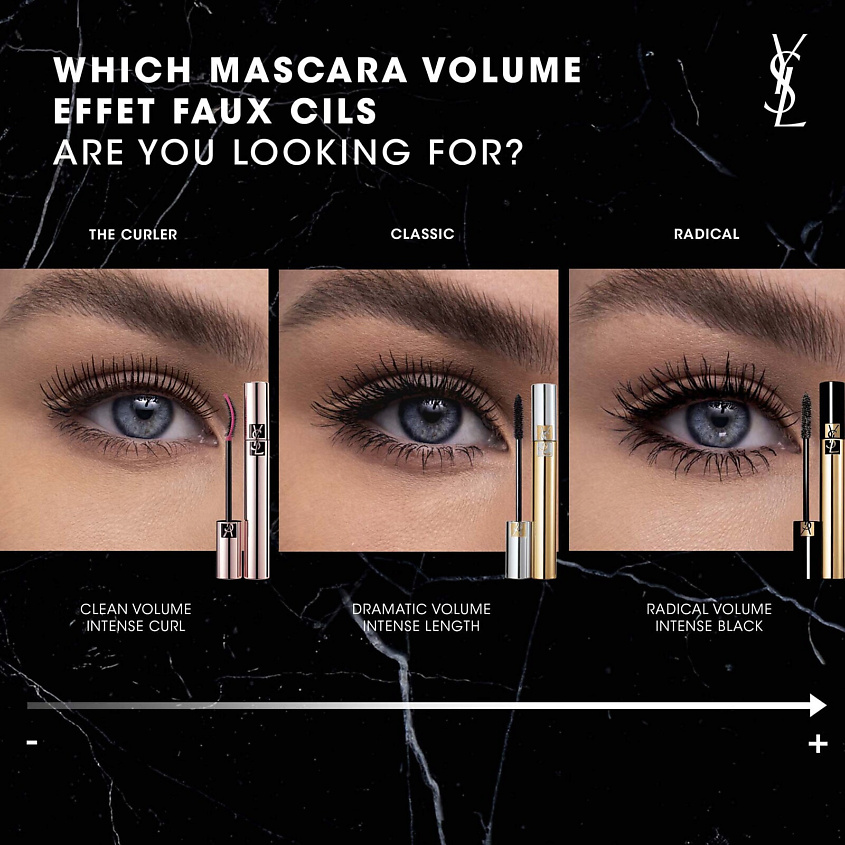 YVES SAINT LAURENT Тушь Volume Effet Faux Cils Mascara, 6 Nuit Intense (Deep Blue), 8 цвет – фото 3