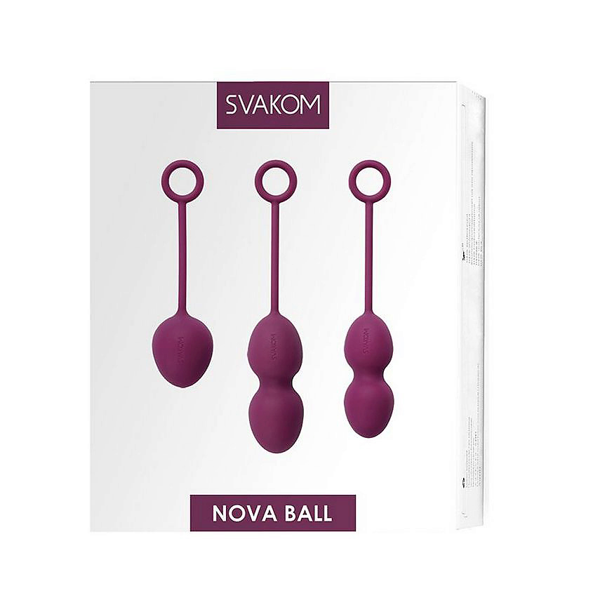 SVAKOM Вагинальные шарики со смещенным центром тяжести Nova Ball – фото 8