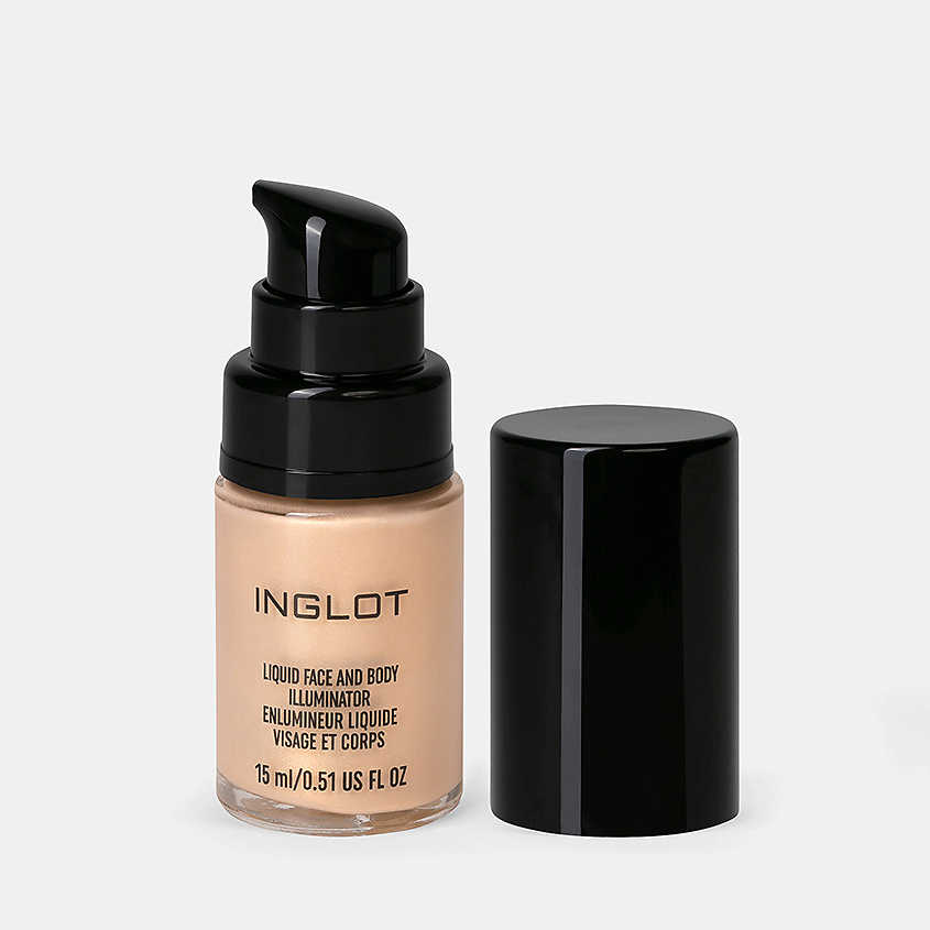 INGLOT Жидкий хайлайтер для лица и тела AMC Face & Body Illuminator – фото 2