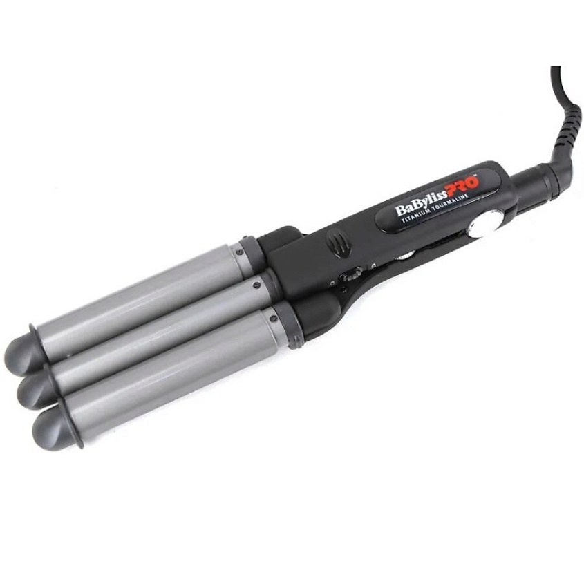 BABYLISSPRO Тройная плойка-волна Tourmaline Triple Barrel Waver BAB2269TTE 22-19-22 мм – фото 2