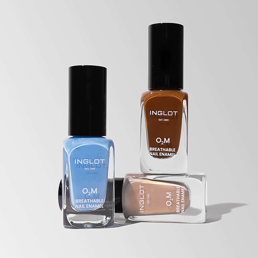 INGLOT Лак для ногтей O2M Breathable Nail Enamel – фото 4